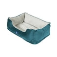 thumbnail image 5 of Serta Ortho Cuddler Pet Dog Bed, Medium, Turquoise, 5 of 5