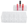 thumbnail image 1 of Organizador de Maquillaje Cosmético, Diseño Abierto 10 Almacenamiento Exquisito Exquisito Organizador de Lápiz Labial Acrílico de Mano de Obra Con Lápiz Labial para Cepillos, 1 of 7