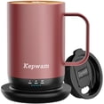 thumbnail image 1 of Taza de Café Auto-Calentable Kepwam T1 473 mL con Control por App, 1 of 9