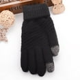 thumbnail image 3 of Winter Touchscreen Gloves for Women | Soft, Warm Knit with Elastic Cuff, 3 of 8