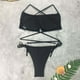 thumbnail image 4 of Traje de baño dividido con estilo para mujer Bikini cómodo con estampado de cintura OAVQHLG3B Store  lin121212, 4 of 4