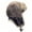 Dark Gray, variant on YUANxueke Trapper Hat for Men Winter Warm Suede Fuzzy Russian Ushanka Trooper Aviator Hats with Ear Flaps