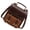 brown, variant on Vintage Korean Styles PU Leather Backpacks For Women Soft Shoulder Bag Ergonomic Daypacks Roomy Compartment