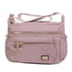 thumbnail image 1 of Bandolera NPBAG para mujer de nailon impermeable, plata y rosa, 1 of 7