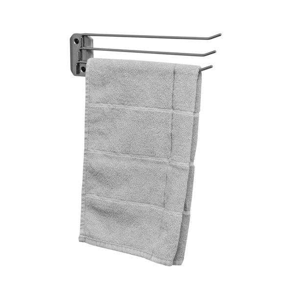 Toallero Decko 38190 de brazo abatible cromado de 3 brazos