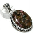 thumbnail image 2 of Natural Watermelon Tourmaline Handmade 925 Sterling Silver Pendant 2.17", 2 of 2