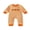 Orange, variant on RUINIXCW Newborn Baby Girl Boy Halloween Outfit Infant Baby Girls Boys Fall Winter Clothes Waffled Striped Romper Pumpkin Ghost Cat Embroidery Long Sleeve Jumpsuit