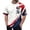 #001White, variant on USA Soccer â 250th Anniversary Shirt Men, Game Day Casual Tee for 4th of July & 2026 Soccer Game Day