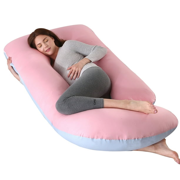 71X32X8" Large Size Full Body Pregnancy Pillow For Sleeping J Shaped