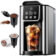 thumbnail image 1 of Cafetera KIDISLE Hot & Iced con depósito de agua de 50 ml para una sola porción, 1 of 7