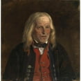 thumbnail image 2 of Adolph Tidemand 12x12 Gold Ornate Wood Frame and Double Matted Museum Art Print Titled - Portrait Study of the Farmer Jan Sandve (1871), 2 of 4