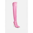 thumbnail image 4 of Riggle Long Patent Pu High Heel Boots, 4 of 9