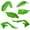 Green, variant on Acerbis Green Complete Plastic Body Kit (2736280006)