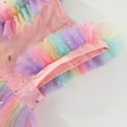 thumbnail image 5 of Jamsmile Newborn Baby Girls Tulle Dress Summer Sleeveless ruffles Mesh Tutu Princess Dresses Infant girls Pageant Ball Gown Dress, 5 of 8