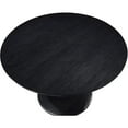 thumbnail image 5 of Meridian Furniture Holly 48" Black Dining Table, 5 of 6