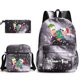 thumbnail image 1 of 3pcs Disney Phineas And Ferb Teenager Students Backpacks Schoolbags Pencil Case Shoulder Bags Boys Girls School Bags Sets, 1 of 4