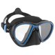 thumbnail image 1 of Visor Máscara Adulto CRESSI  Quantum Negro/Azul Dos Lentes Transparentes Bajo Volumen Antiempañante, 1 of 6