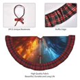 thumbnail image 4 of Sigee Red And Blue Fire Dragon E for Christmas Decoration Tree Skirt Christmas Plaid Tree Skirt,Christmas home decor Holiday Tree Skirt Fits TChristmas Tree-48", 4 of 6
