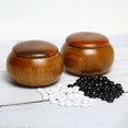thumbnail image 4 of Juego de alta calidad caja de regalo piedras cuencos Jujube madera Gobang Cans Baduk Feliz Sencillez, 4 of 5