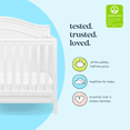 thumbnail image 3 of DaVinci Charlie 4 in 1 Wood Convertible Crib in White, 3 of 10