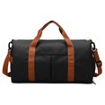thumbnail image 1 of La bolsa de asas del viaje, bolsa del fin de semana para la bolsa del gimnasio de los deportes de la natación, 1 of 6