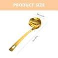 thumbnail image 2 of SWETRACE 1Pack 304 Stainless Steel Unique Gravy Ladle For Home Kitchens, 2 of 8