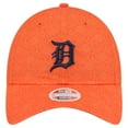 thumbnail image 2 of Women's New Era Orange Detroit Tigers Don't Worry 9TWENTY Adjustable Hat, 2 of 5