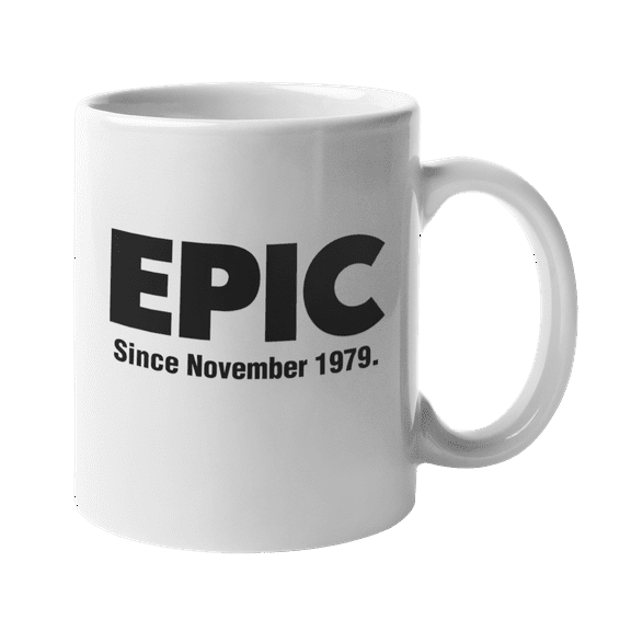 Epic Since Born in November 1979 Birthday Coffee & Tea Mug, 11oz, White