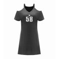 thumbnail image 1 of Vestido de mujer con hombros descubiertos, vestido de verano transpirable de primavera para fiesta de uso diario , xxl, 1 of 7