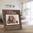 thumbnail image 2 of Malden International Designs Sun Washed Words Mom Walnut Distressed Picture Frame, 4x6, Walnut, 2 of 3