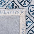 thumbnail image 6 of Safavieh Dip Dye Dedan Damask Wool Area Rug, Gray/Charcoal, 7' x 7' Square, 6 of 10