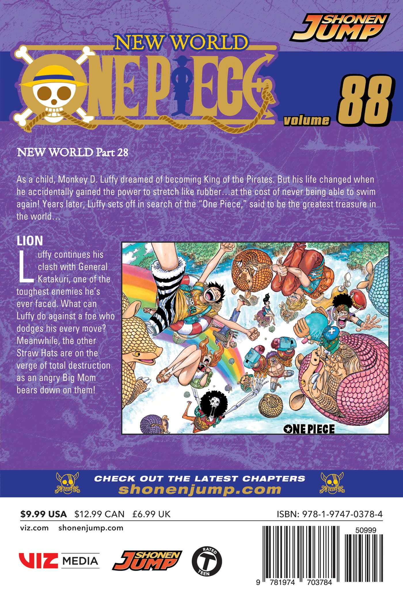 One Piece: One Piece, Vol. 88 (Series #88) (Paperback