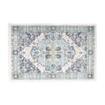 thumbnail image 2 of World Rug Gallery Vintage Oriental Distressed Medallion Cream 2' x 3' Door Mat, 2 of 6