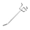 thumbnail image 2 of Pegboard Hooks, Large Diameter 50 pack, L Shape Small Galvanized Heavy Duty Pegboard Hooks, 2 of 3