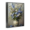 thumbnail image 3 of Stupell Industries Cerulean Flower Bouquet Floral Painting Black Framed Art Print Wall Art, 24 x 30, 3 of 8