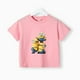 thumbnail image 3 of Camiseta de verano 100 % algodón para adolescentes, camisetas para niños con estampado sencillo de Minions de dibujos animados, camisetas de cuello redondo para bebés, ropa de manga corta para niños y, 3 of 5
