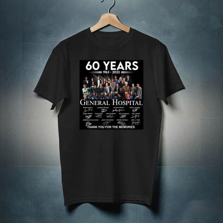 General Hospital 60 Years 1963 2023 Vintage T-shirt-TH31780