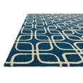 thumbnail image 2 of Loloi Venice Beach 3'6" x 5'6" Hand Hooked Rug in Blue and Ivory, 2 of 2