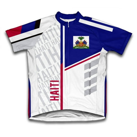 Haiti ScudoPro Short Sleeve Cycling Jersey  for Men - Size