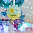 thumbnail image 5 of WUJDF 1 Pcs Christmas Sea Glass Friendship Commemorative Decoration, Friendship Years Memories Hanging Pendant, Xmas Tree and Car Hanging Decoration, Exquisite Small Gifts for Best Friends or Family, 5 of 7