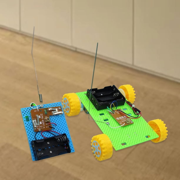 RC CAR Toy Science Kit Assembly 3D Puzzles Educational Toy Vehicle Modelo Modelo de bricolaje Construcción de juguetes para adolescentes niños y niñas