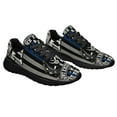 thumbnail image 6 of Police Thin Blue Line We Stnd For The We Kneel For The Fallen Shoes Sneakers Black Size 6, 6 of 7