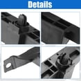 thumbnail image 7 of Unique Bargains 1pcs Right Side Front Bumper Mounting Support Bracket No.71193SDAA01 for Honda Accord 2003-2005 Black, 7 of 7
