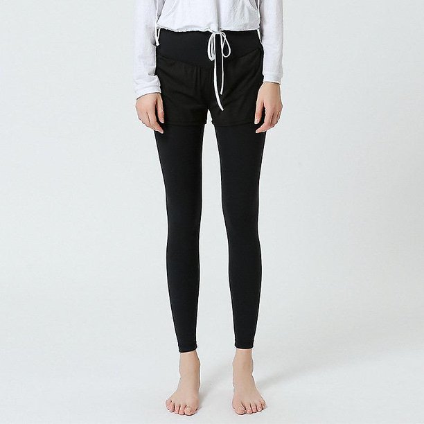 Pantalones de chándal de fitness de yoga delgados para mujer C35