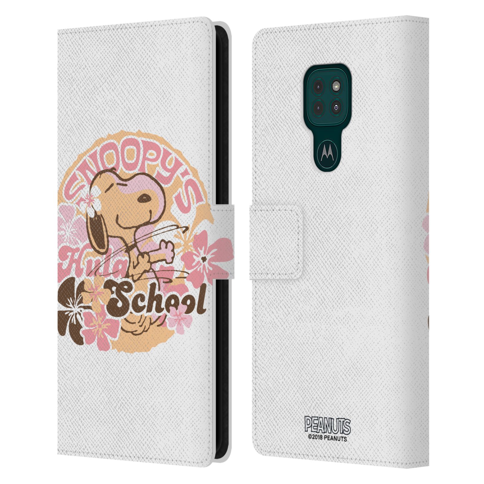 Head Case Designs Officially Licensed Peanuts Beach Bum Snoopy Hula School Leather Book Wallet Case Cover Compatible With Motorola Motorola Moto G9 Play Walmart Com Walmart Com