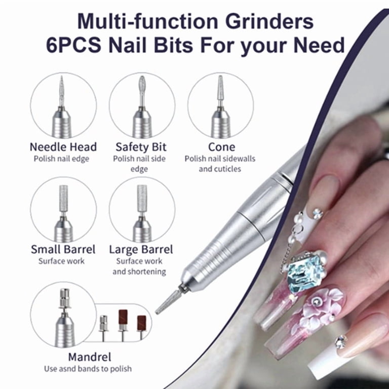 Portable Electric Nail Drill V5 Professional Nail Grinder Pen