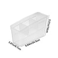 thumbnail image 3 of Hxlamzoo Clear Refrigerator Organizer with Wheels, Stackable Kitchen Storage Bins for Freezer, Eggs, Fruits, Vegetables – Space Saving Plastic Drawer Containers (White), 3 of 6