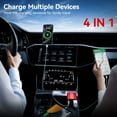 thumbnail image 2 of BESTEK 300W Car Power Inverter with 30W PD USB C and QC3.0 Quick Charging, DC 12V to 110V AC Car Plug Adapter Outlet Converter Multi-Protection Car Charger Power Inverter for Laptop Computer, 2 of 7