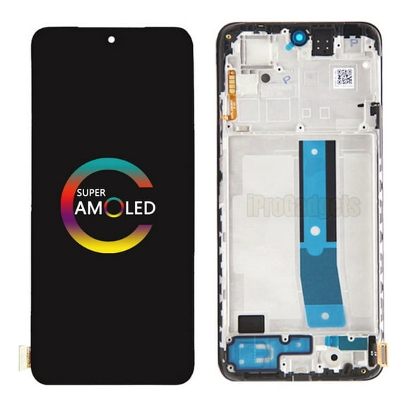 Amoled Screen With Frame For Redmi Note 12s 4g 2303cra44a