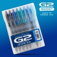 thumbnail image 2 of Bolígrafos de gel PILOT G2 Premium G2 Boost Blues 0.7 mm, paquete de 8, 2 of 7
